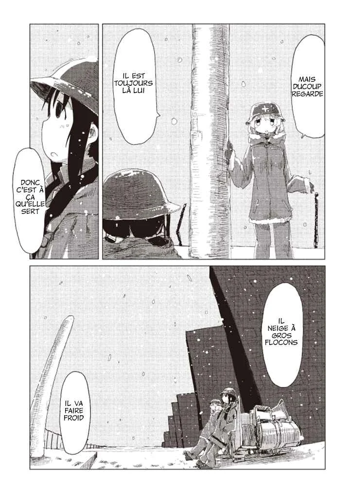 Shoujo Shuumatsu Ryoukou Chapitre 18: Souvenirs - Page 13