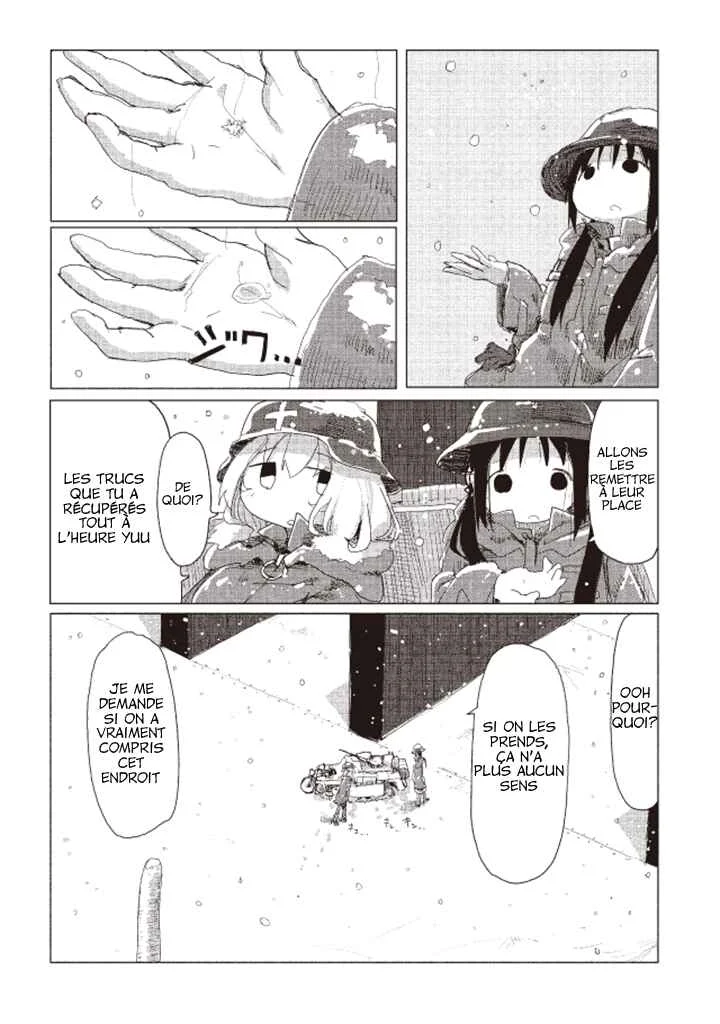 Shoujo Shuumatsu Ryoukou Chapitre 18: Souvenirs - Page 14