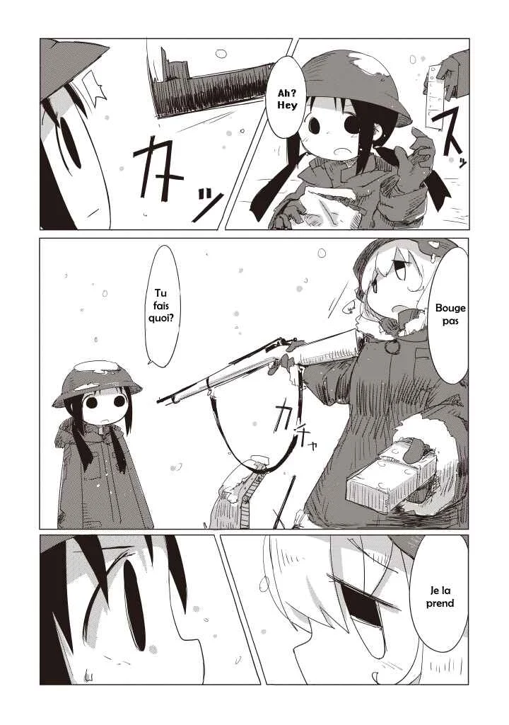 Shoujo Shuumatsu Ryoukou Chapitre 2: Guerre - Page 13