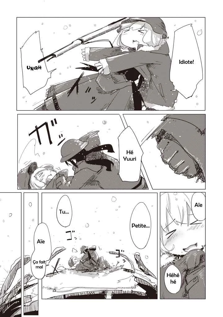 Shoujo Shuumatsu Ryoukou Chapitre 2: Guerre - Page 15