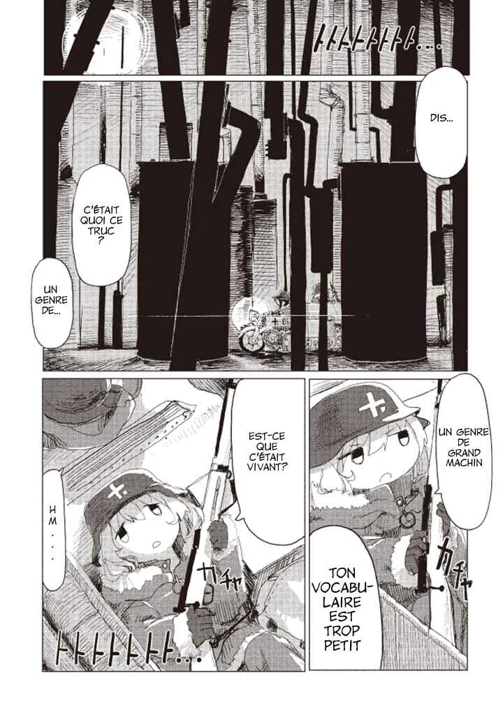 Shoujo Shuumatsu Ryoukou Chapitre 20: Machine - Page 10