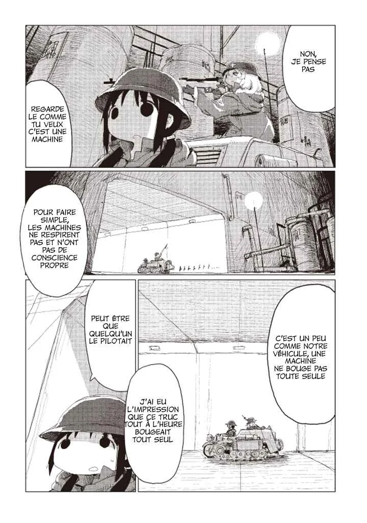 Shoujo Shuumatsu Ryoukou Chapitre 20: Machine - Page 11