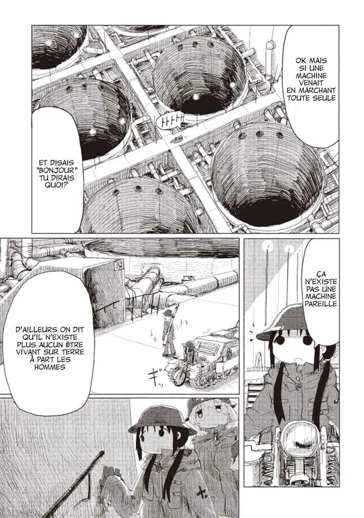 Shoujo Shuumatsu Ryoukou Chapitre 20: Machine - Page 12