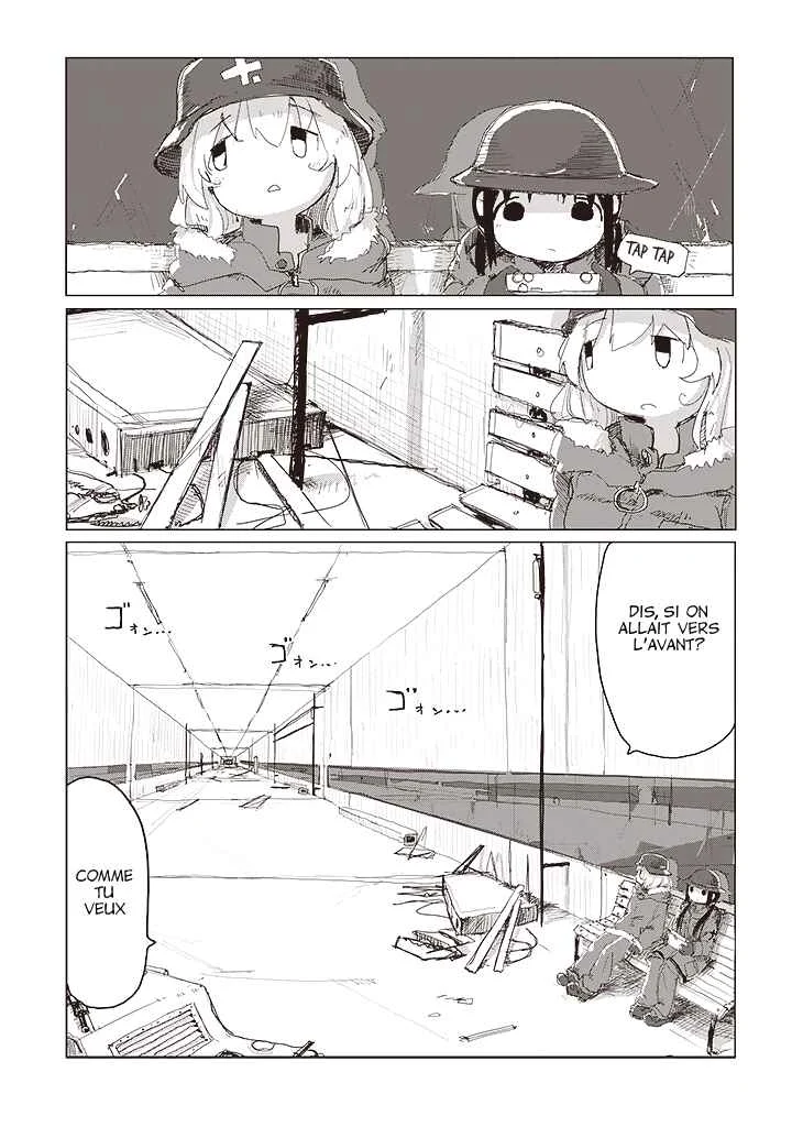 Shoujo Shuumatsu Ryoukou Chapitre 23: Train - Page 2