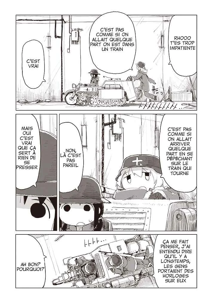 Shoujo Shuumatsu Ryoukou Chapitre 23: Train - Page 9