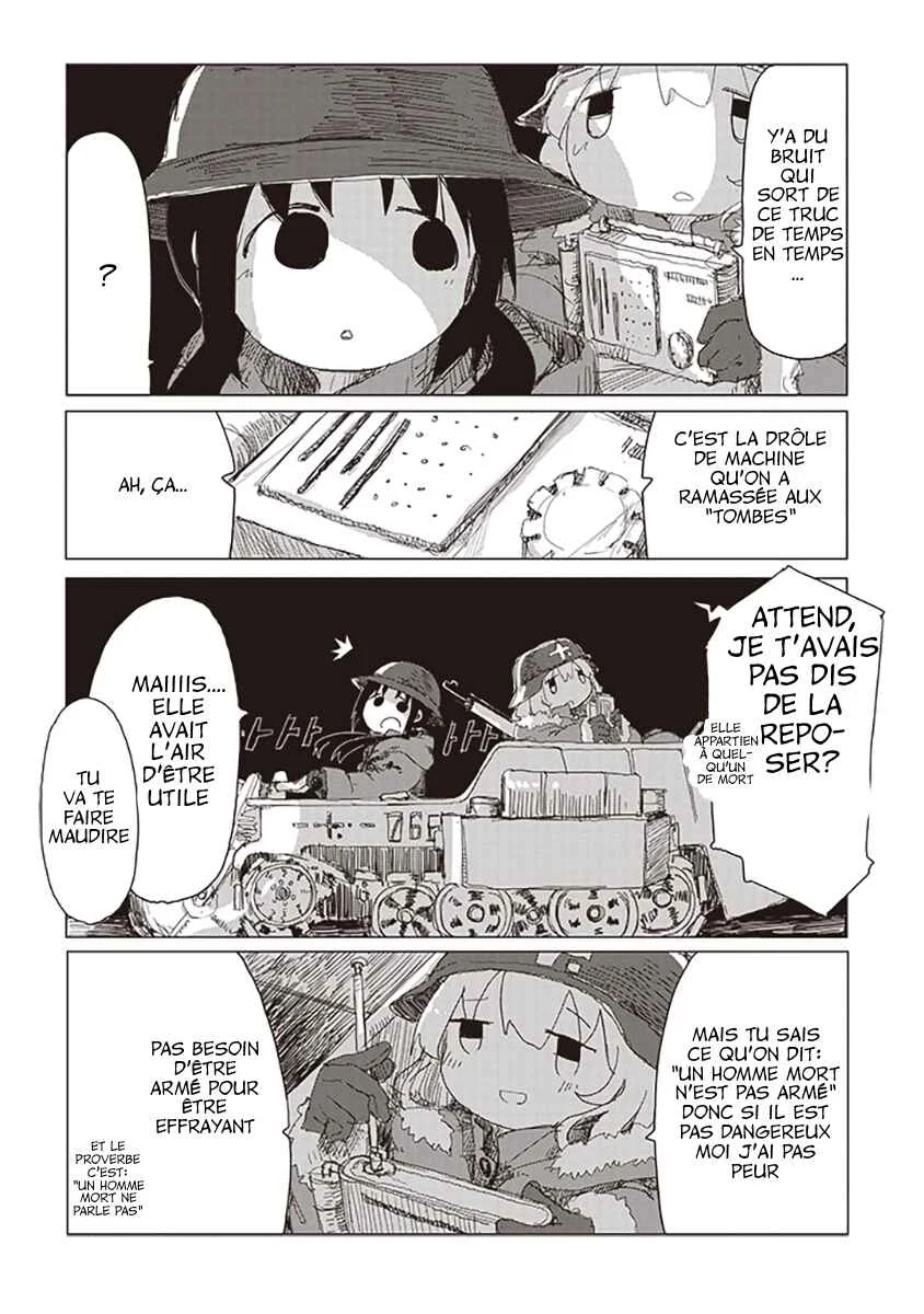 Shoujo Shuumatsu Ryoukou Chapitre 24: Longueur d'onde - Page 3