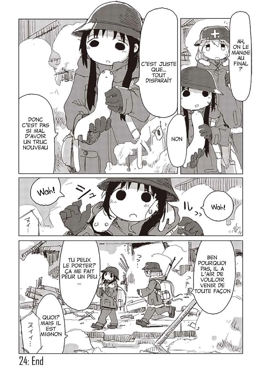 Shoujo Shuumatsu Ryoukou Chapitre 25: Capture - Page 18