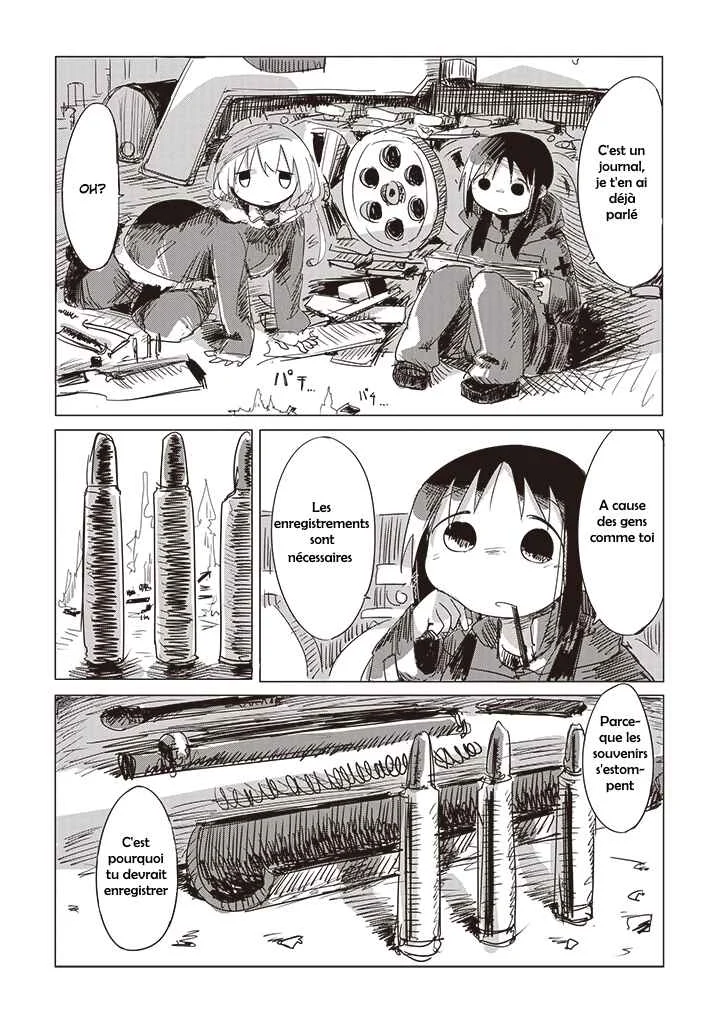 Shoujo Shuumatsu Ryoukou Chapitre 4: Journal - Page 3