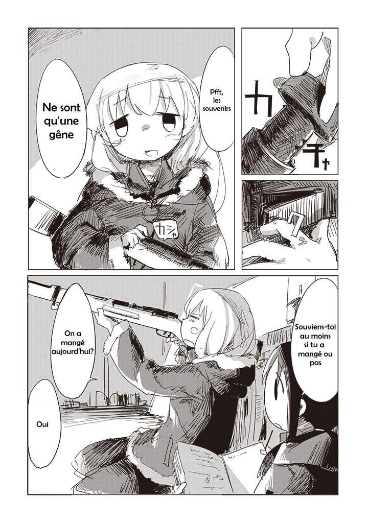 Shoujo Shuumatsu Ryoukou Chapitre 4: Journal - Page 4