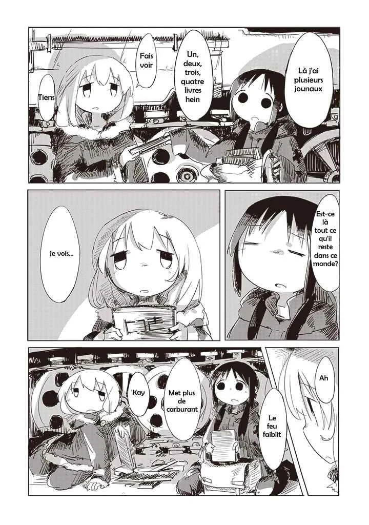 Shoujo Shuumatsu Ryoukou Chapitre 4: Journal - Page 6