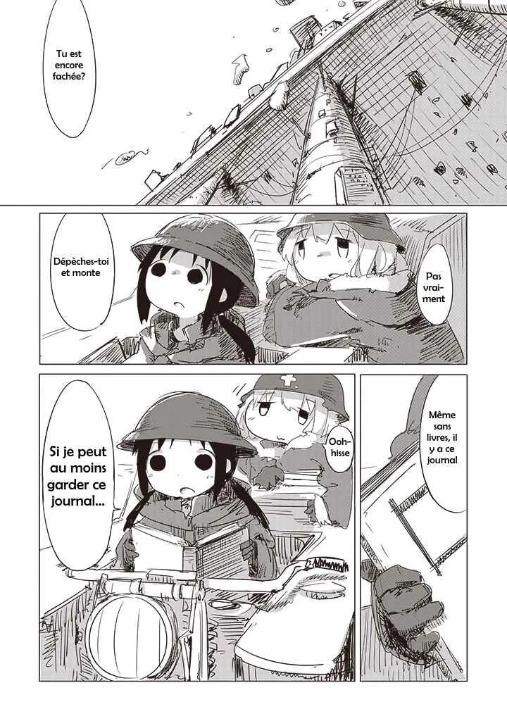 Shoujo Shuumatsu Ryoukou Chapitre 4: Journal - Page 14