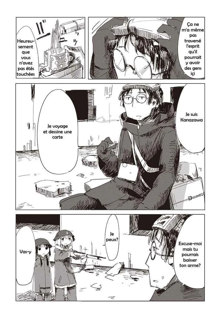 Shoujo Shuumatsu Ryoukou Chapitre 6: Rencontre - Page 11