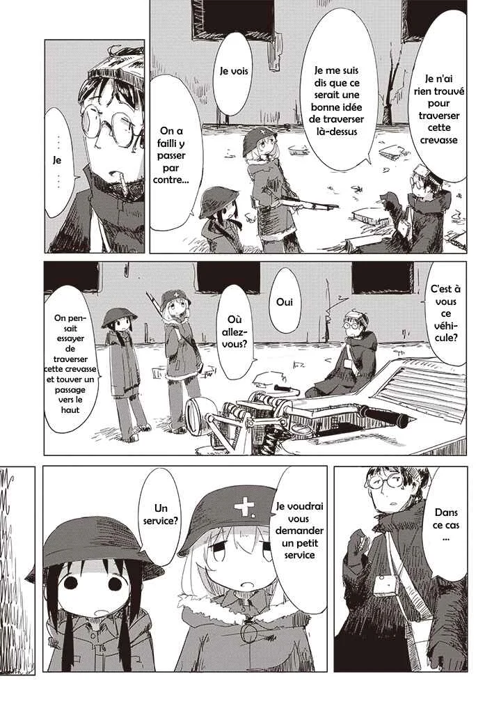 Shoujo Shuumatsu Ryoukou Chapitre 6: Rencontre - Page 12