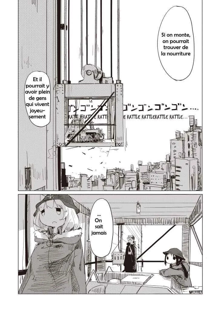 Shoujo Shuumatsu Ryoukou Chapitre 8: Lampadaires - Page 3