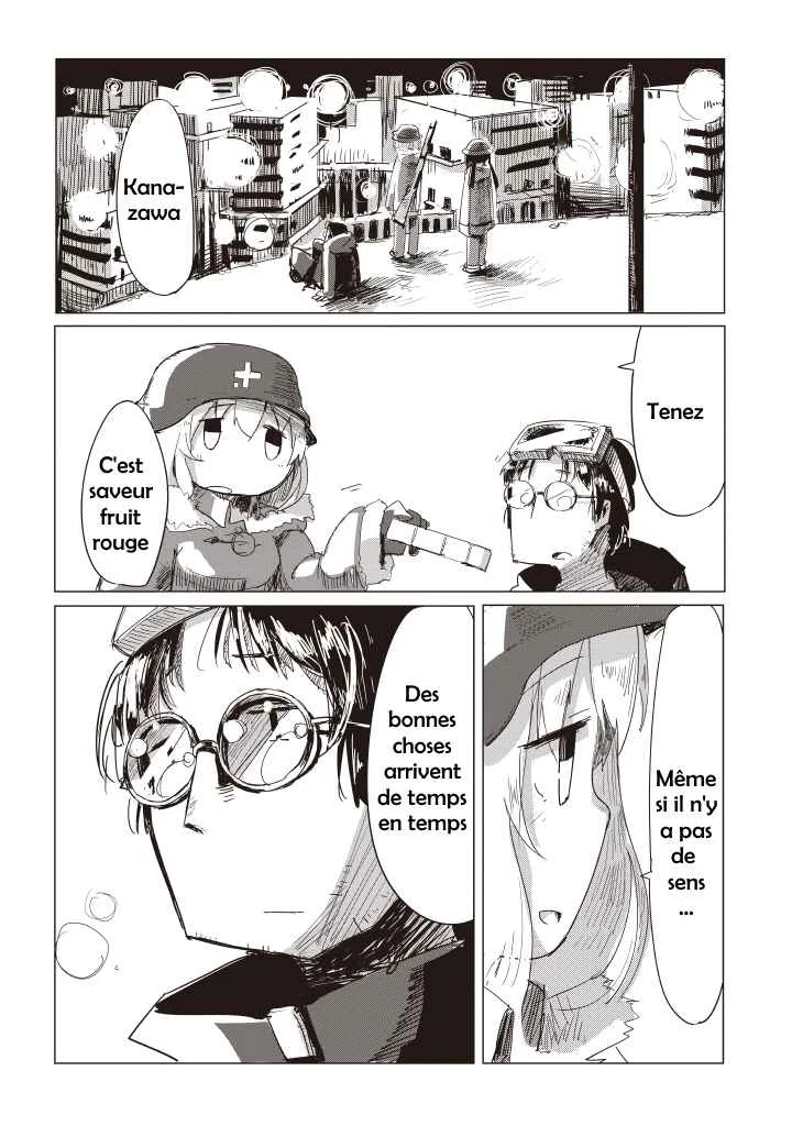 Shoujo Shuumatsu Ryoukou Chapitre 8: Lampadaires - Page 17