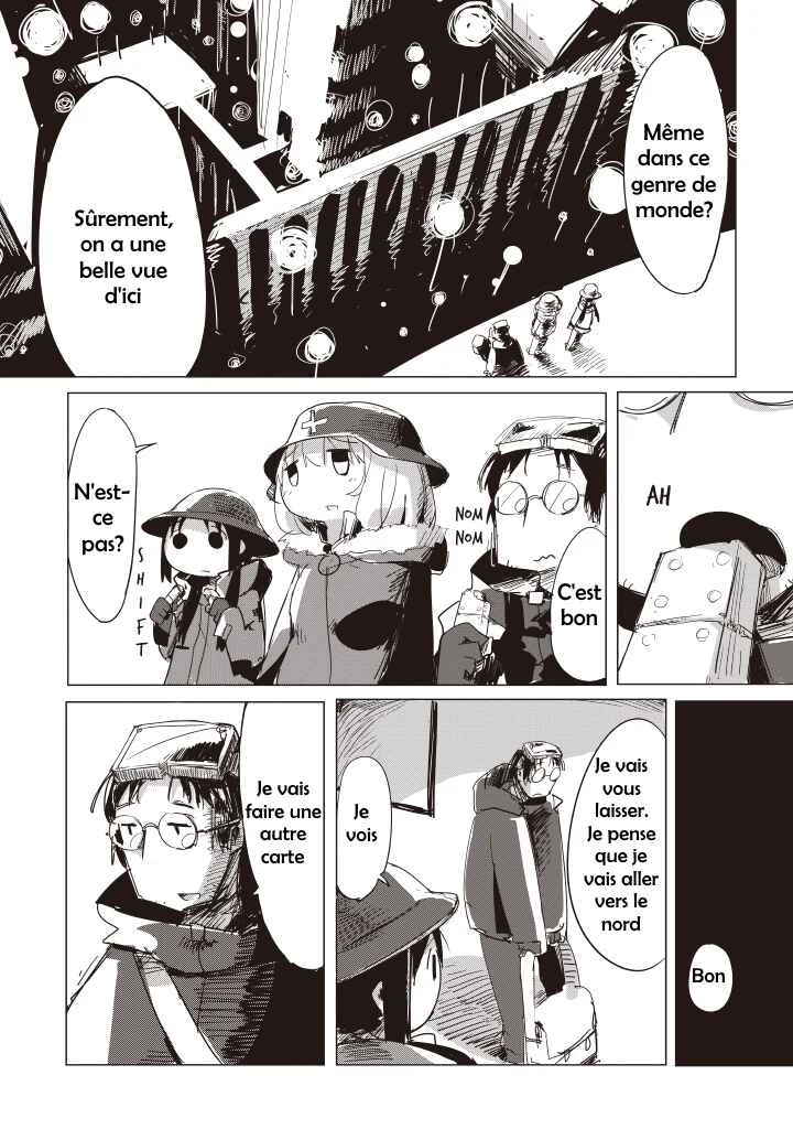 Shoujo Shuumatsu Ryoukou Chapitre 8: Lampadaires - Page 18