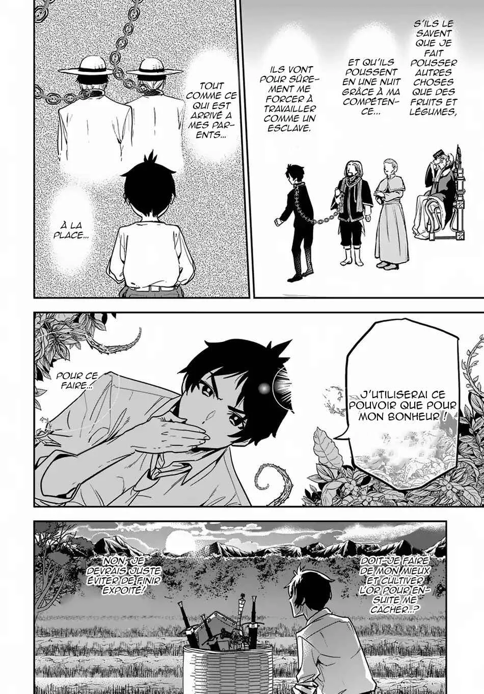 Shounin Yuusha wa Isekai o Gyuujiru!: Saibai Skill de Nandemo Fuyashichaimasu! Chapitre 1 - Page 36