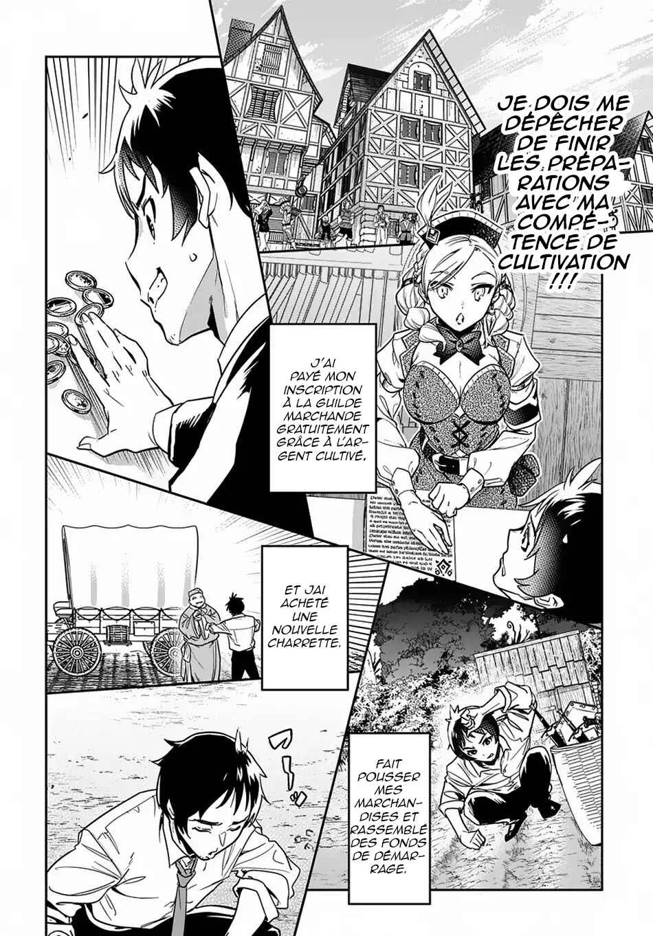 Shounin Yuusha wa Isekai o Gyuujiru!: Saibai Skill de Nandemo Fuyashichaimasu! Chapitre 1 - Page 38