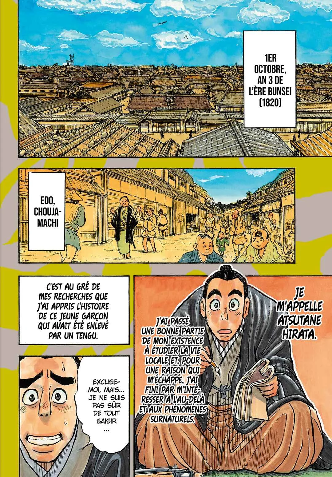 Silver Mountain Chapitre 1: L'enfant enlevé par le tengu - Page 4