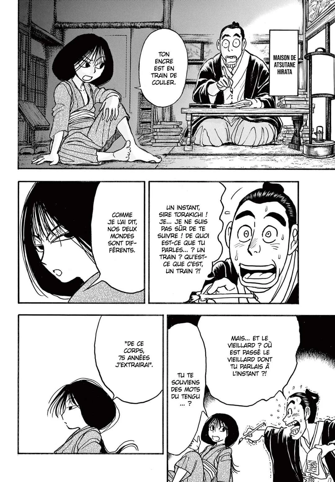 Silver Mountain Chapitre 1: L'enfant enlevé par le tengu - Page 42