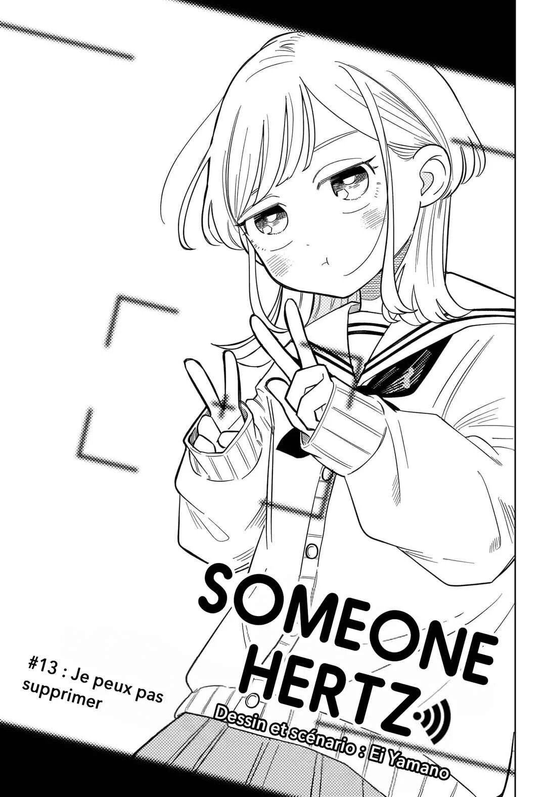 Someone Hertz Chapitre 13: Je peux pas supprimer - Page 1
