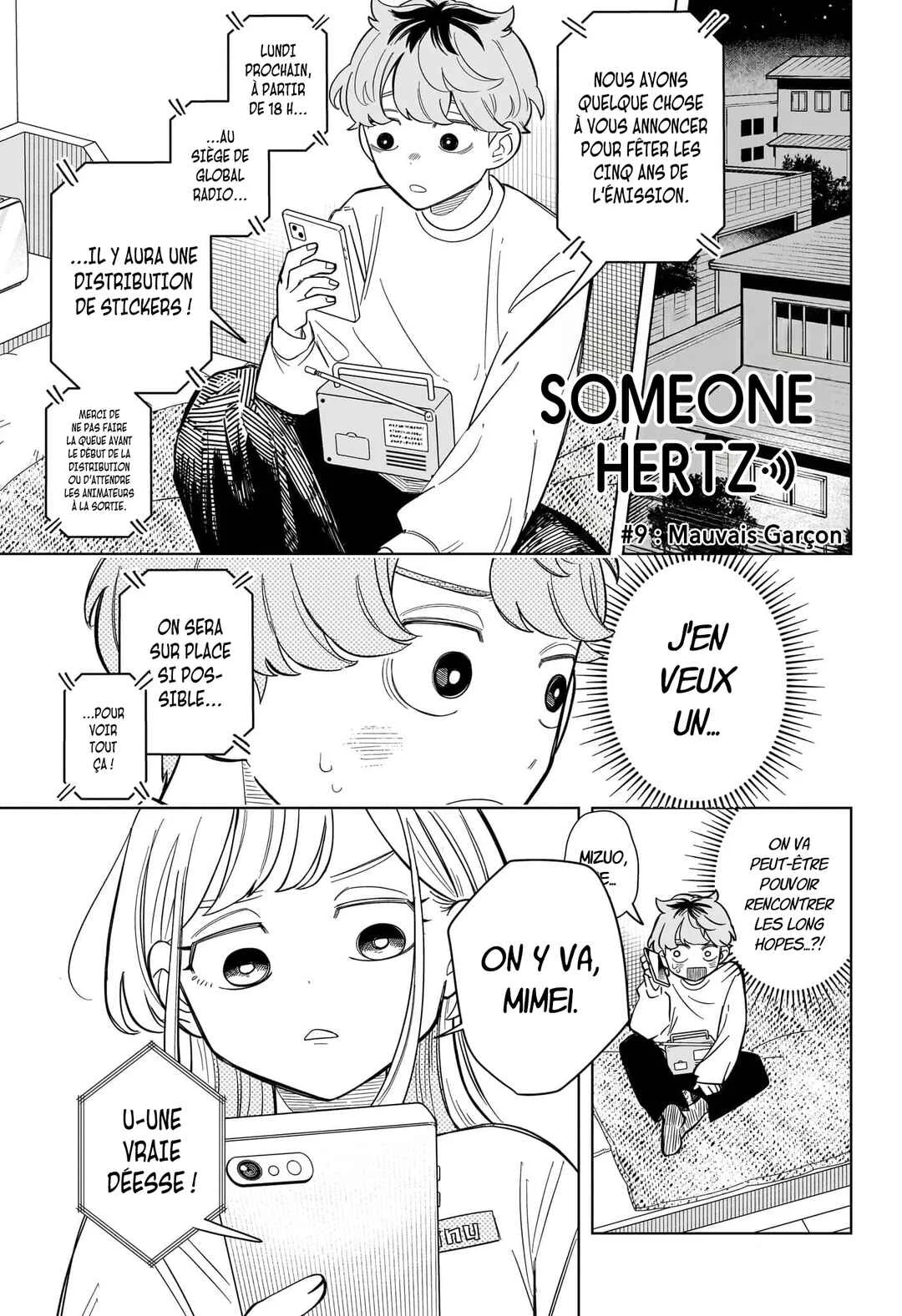 Someone Hertz Chapitre 9: Mauvais Garçon - Page 1