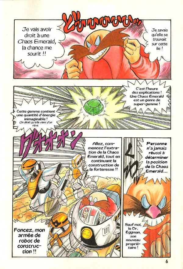Sonic the Hedgehog Story Comic Chapitre 1: Le défi du Dr. Eggman !! - Page 5