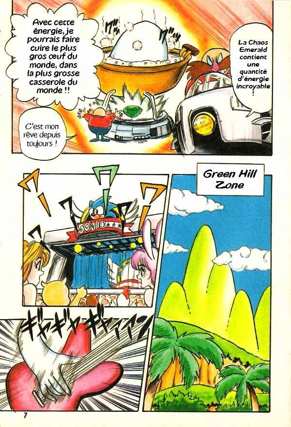 Sonic the Hedgehog Story Comic Chapitre 1: Le défi du Dr. Eggman !! - Page 6