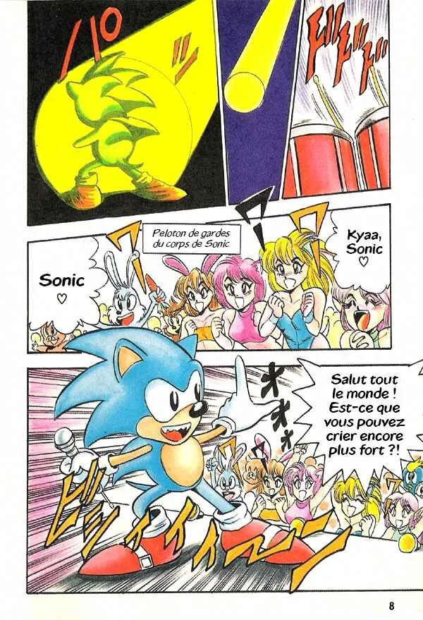Sonic the Hedgehog Story Comic Chapitre 1: Le défi du Dr. Eggman !! - Page 7