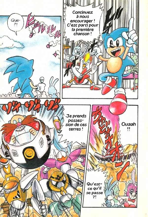 Sonic the Hedgehog Story Comic Chapitre 1: Le défi du Dr. Eggman !! - Page 8