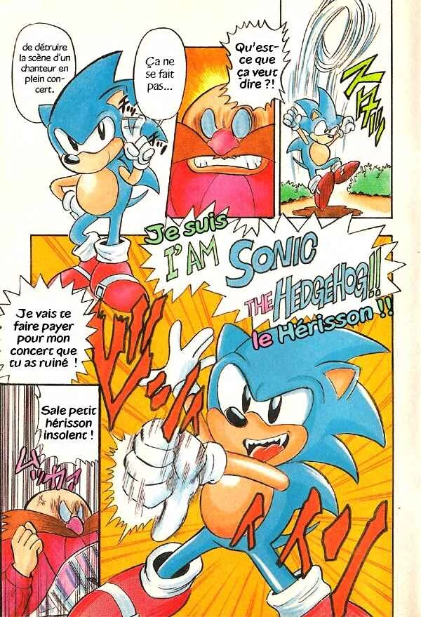 Sonic the Hedgehog Story Comic Chapitre 1: Le défi du Dr. Eggman !! - Page 10