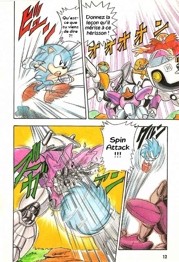 Sonic the Hedgehog Story Comic Chapitre 1: Le défi du Dr. Eggman !! - Page 11
