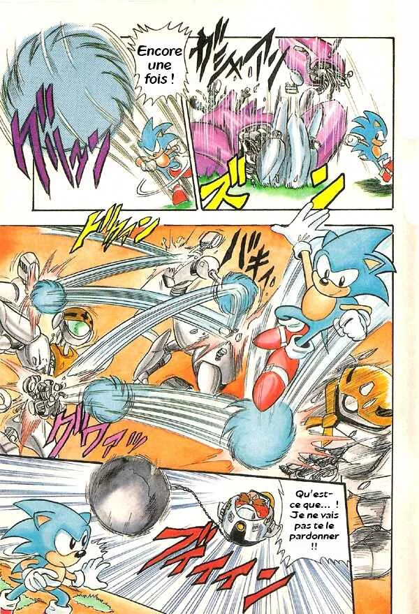 Sonic the Hedgehog Story Comic Chapitre 1: Le défi du Dr. Eggman !! - Page 12