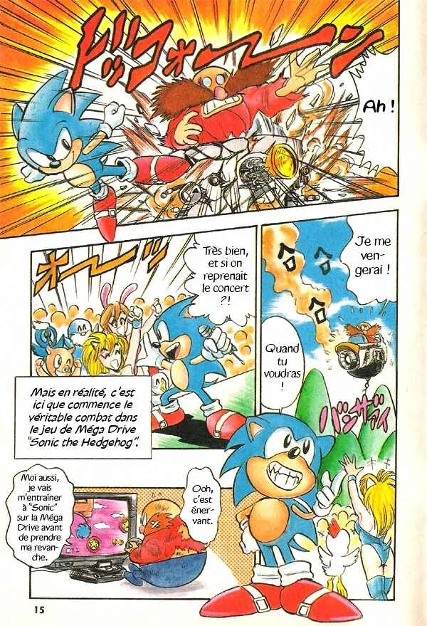Sonic the Hedgehog Story Comic Chapitre 1: Le défi du Dr. Eggman !! - Page 14
