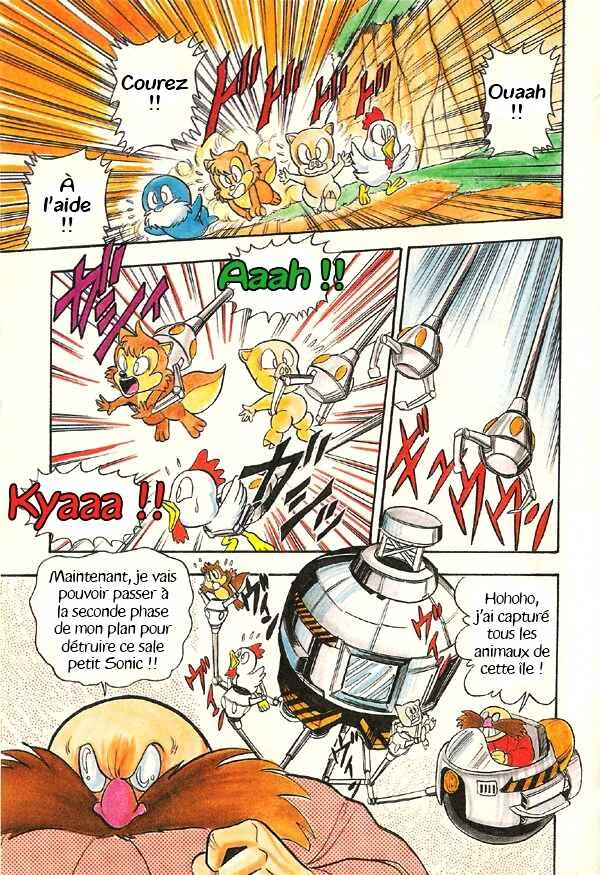 Sonic the Hedgehog Story Comic Chapitre 2: Affrontement !! South Island - Page 2
