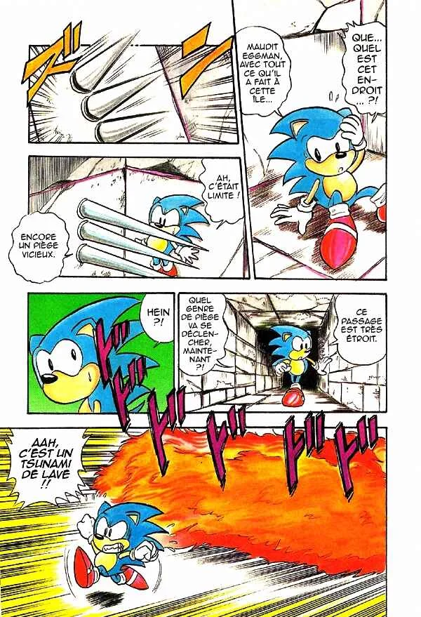 Sonic the Hedgehog Story Comic Chapitre 2: Affrontement !! South Island - Page 8