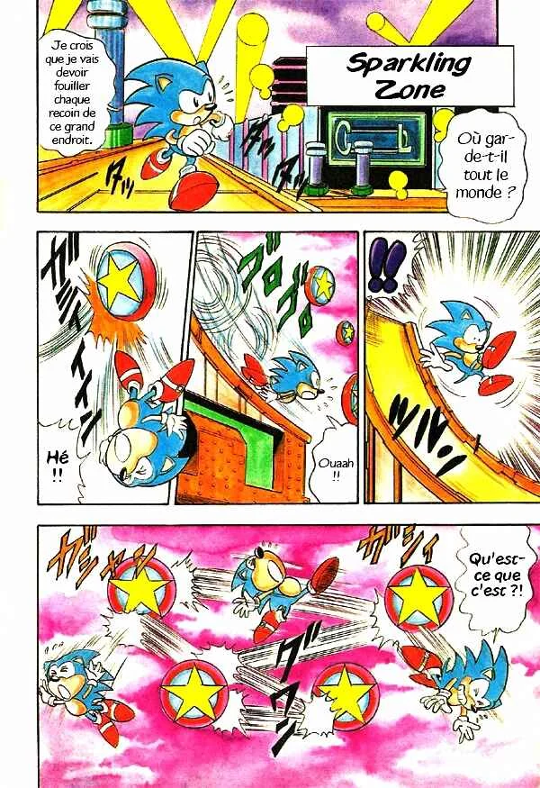 Sonic the Hedgehog Story Comic Chapitre 2: Affrontement !! South Island - Page 9