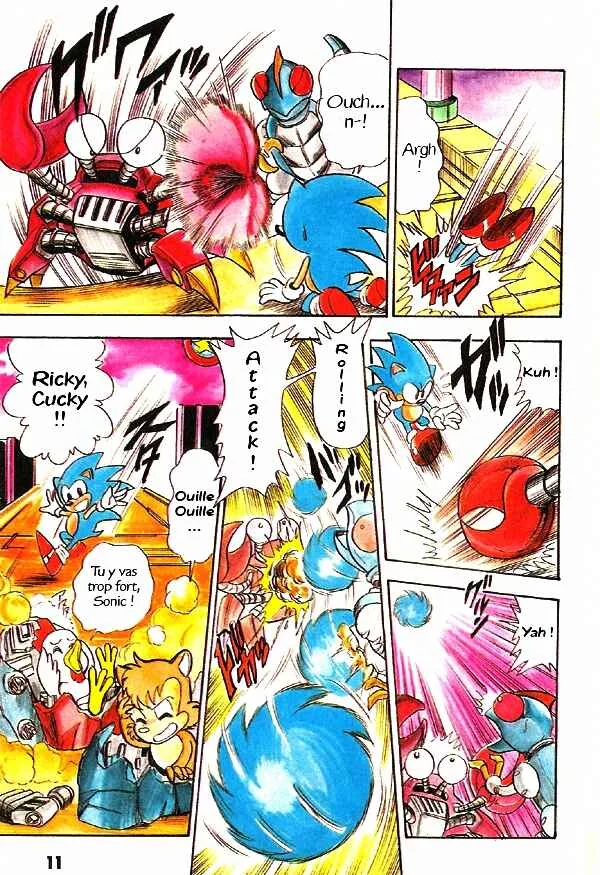 Sonic the Hedgehog Story Comic Chapitre 2: Affrontement !! South Island - Page 10
