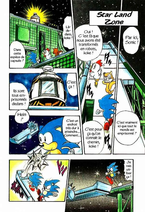 Sonic the Hedgehog Story Comic Chapitre 2: Affrontement !! South Island - Page 11