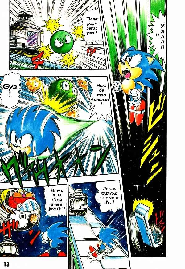 Sonic the Hedgehog Story Comic Chapitre 2: Affrontement !! South Island - Page 12