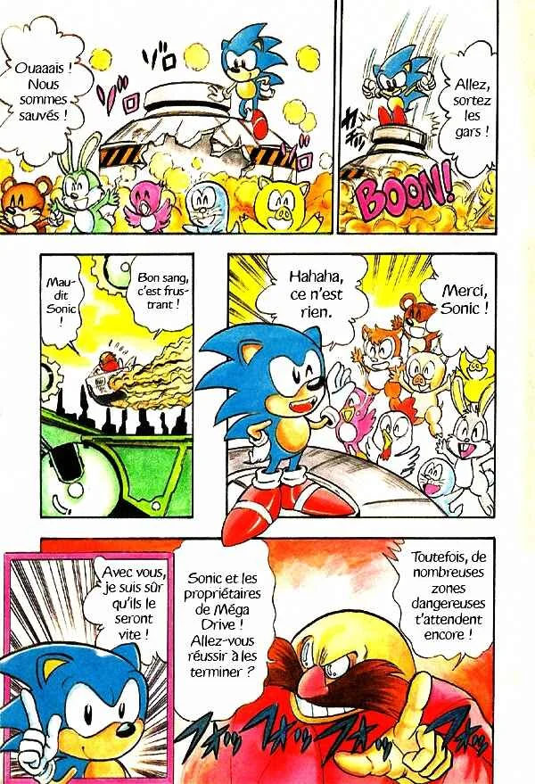Sonic the Hedgehog Story Comic Chapitre 2: Affrontement !! South Island - Page 14