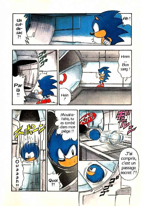 Sonic the Hedgehog Story Comic Chapitre 3: Sonic se déchaîne !! - Page 5