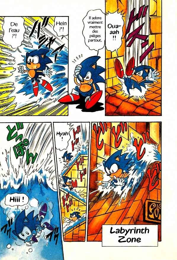 Sonic the Hedgehog Story Comic Chapitre 3: Sonic se déchaîne !! - Page 6