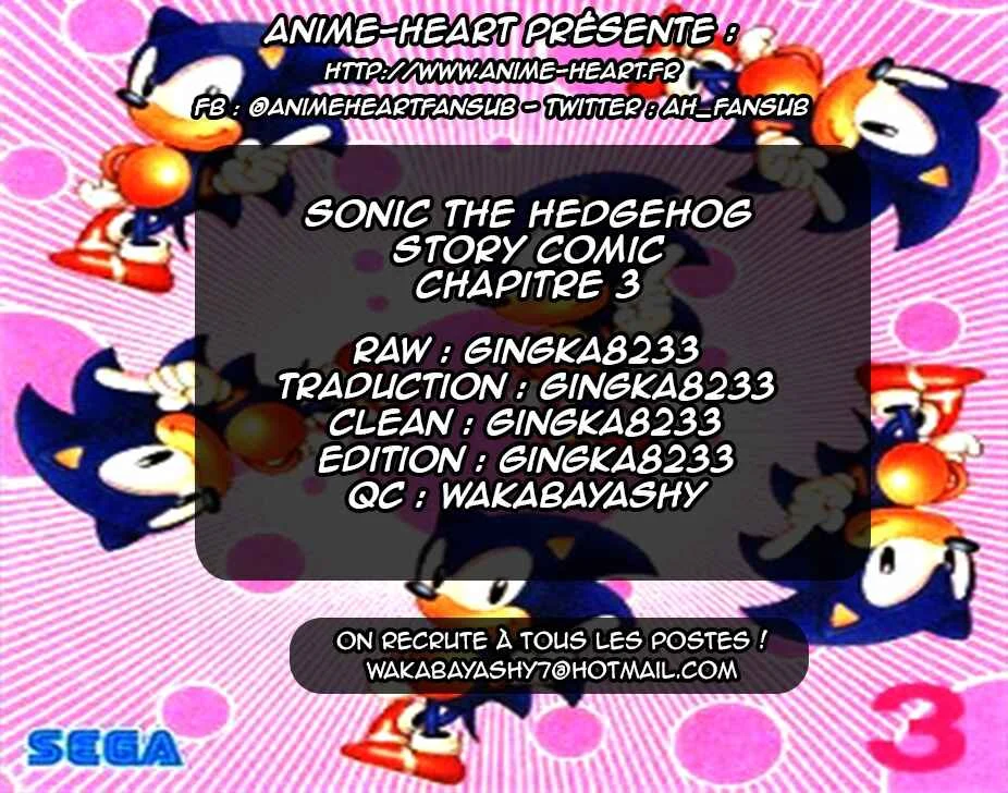 Sonic the Hedgehog Story Comic Chapitre 3: Sonic se déchaîne !! - Page 11