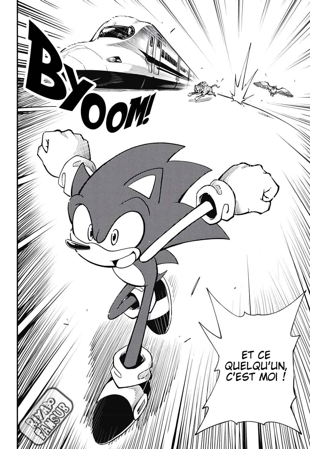 Sonic to Yuuki no Tsurugi Chapitre 0: Le début d'une nouvelle série - Page 4