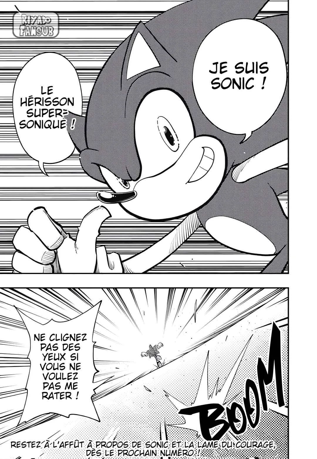 Sonic to Yuuki no Tsurugi Chapitre 0: Le début d'une nouvelle série - Page 5