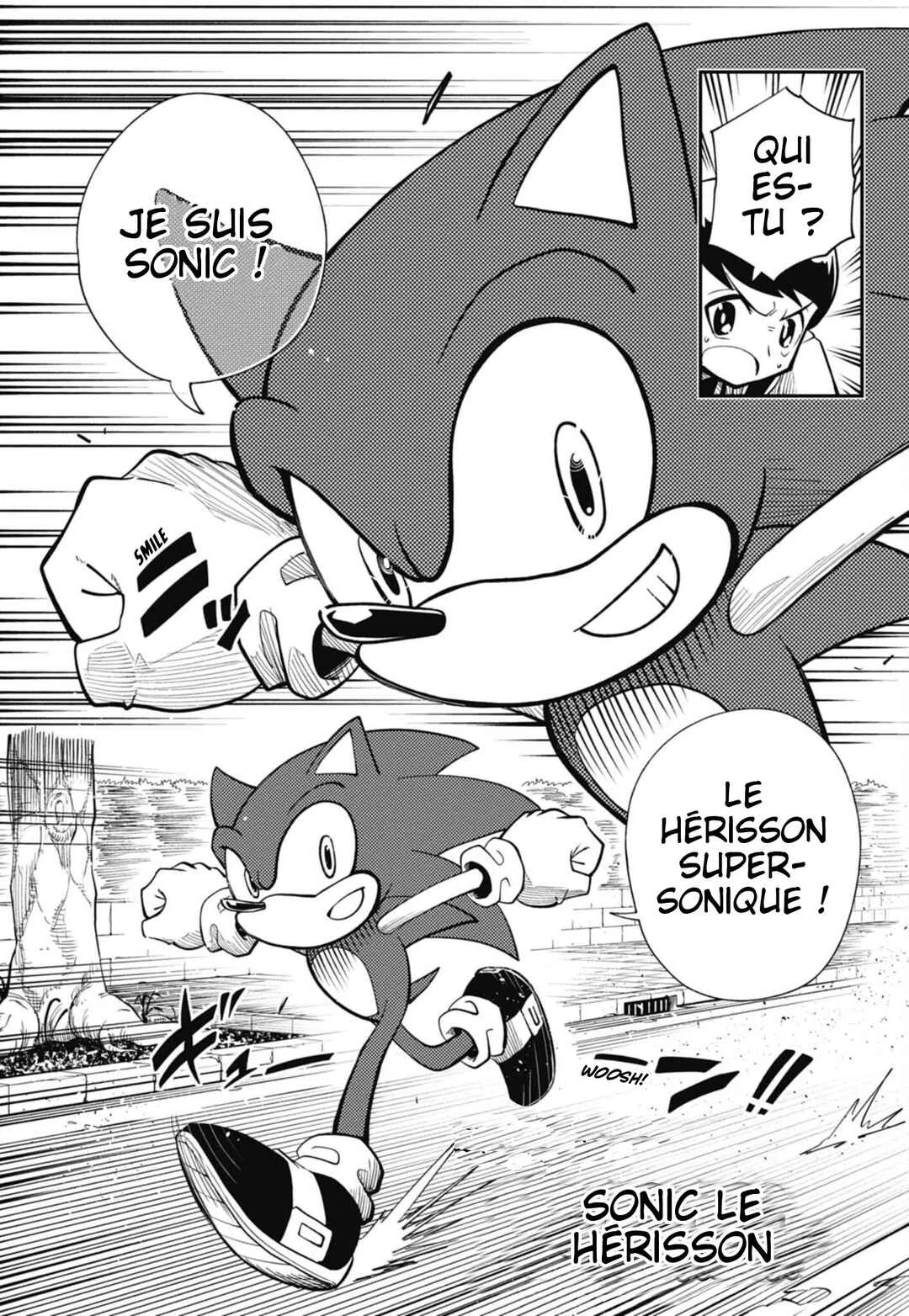 Sonic to Yuuki no Tsurugi Chapitre 1: Sonic et Yûta, l'escargot. - Page 8