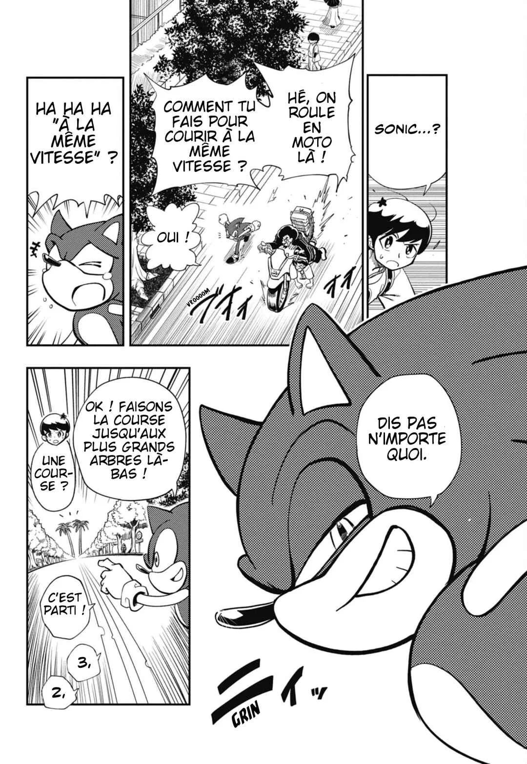 Sonic to Yuuki no Tsurugi Chapitre 1: Sonic et Yûta, l'escargot. - Page 9