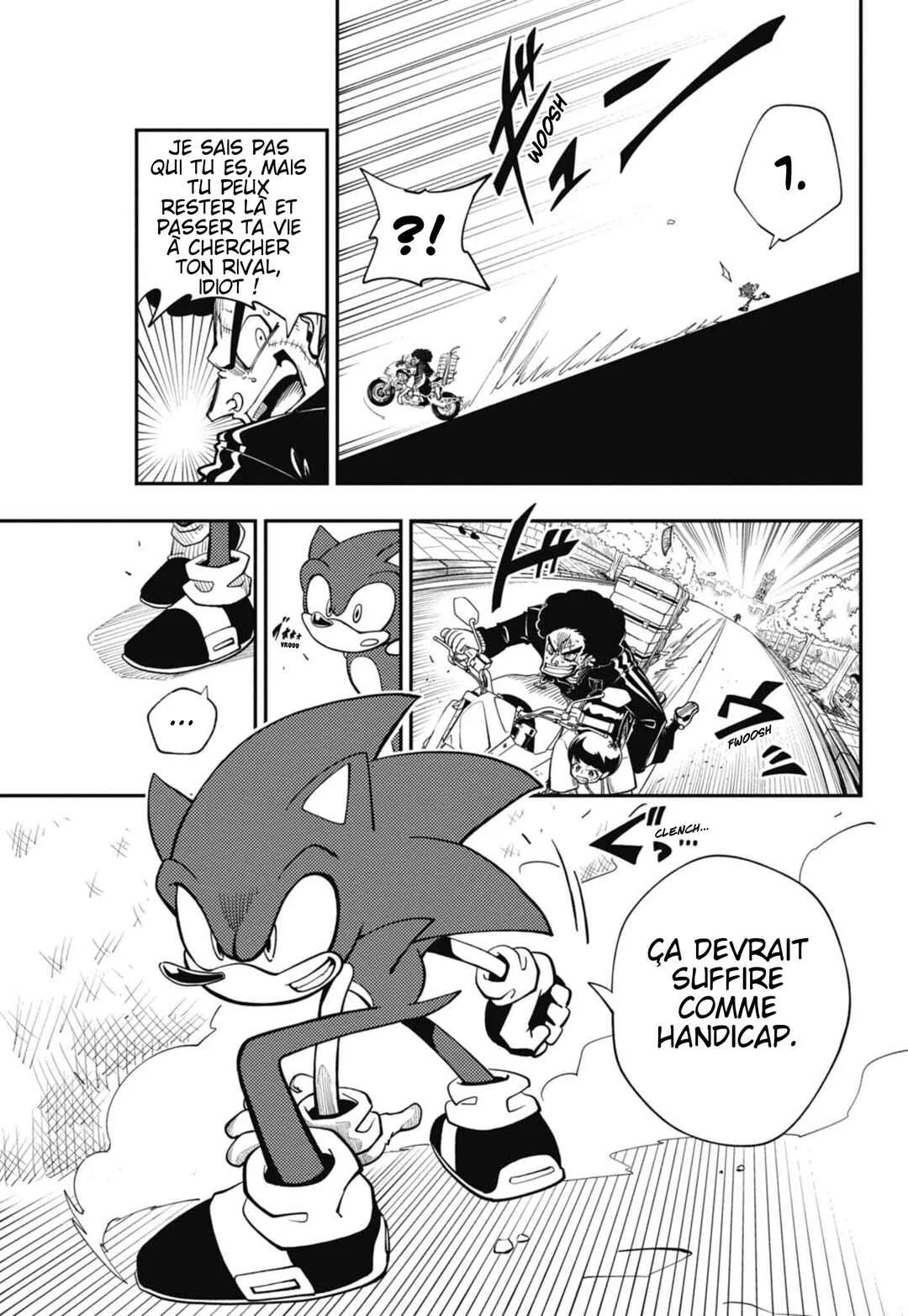 Sonic to Yuuki no Tsurugi Chapitre 1: Sonic et Yûta, l'escargot. - Page 10
