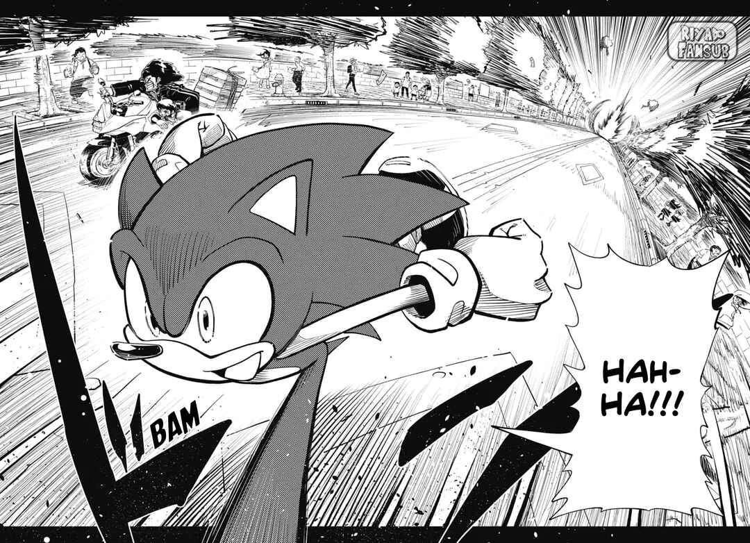 Sonic to Yuuki no Tsurugi Chapitre 1: Sonic et Yûta, l'escargot. - Page 11